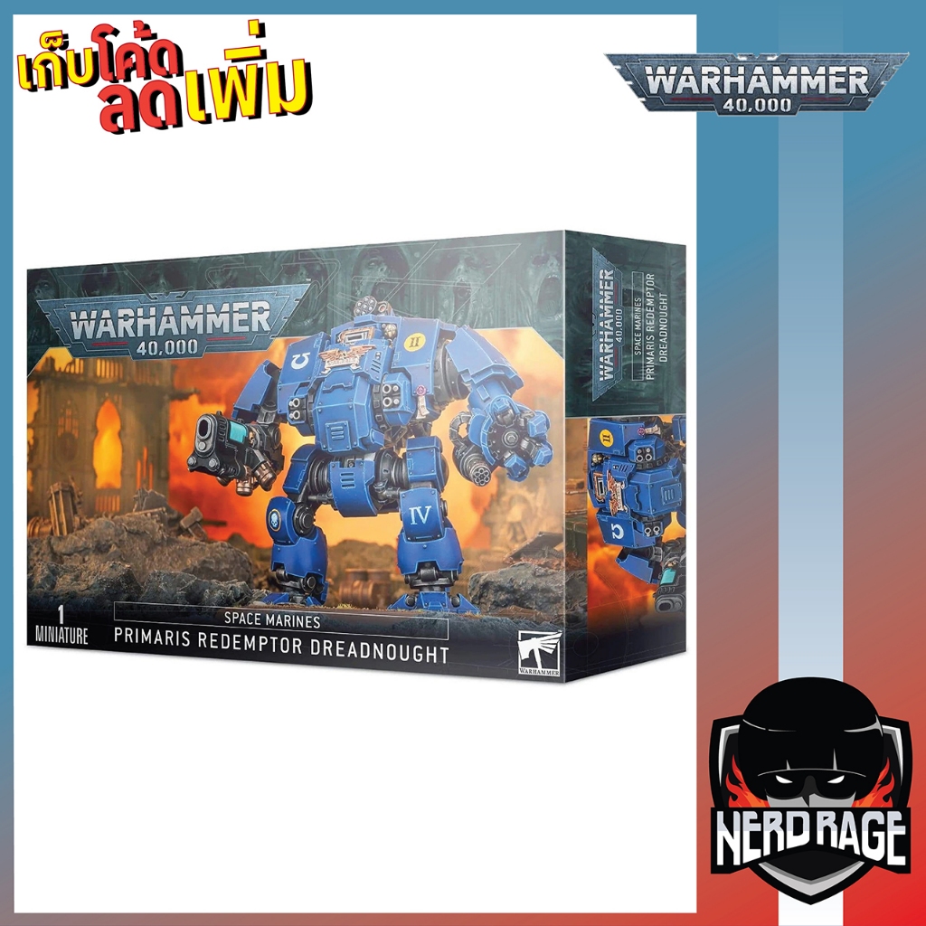 Warhammer 40K Space Marines PRIMARIS REDEMPTOR DREADNOUGHT [WH-40K-131]