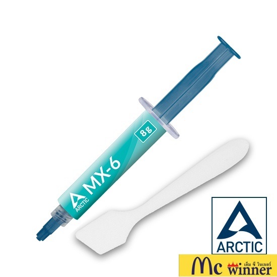 ARCTIC MX-6 (2 ,4 ,8 GRAMS) *แถมฟรี ไม้ปาด* (Thermal compound/ ซิลิโคนนำความร้อน)