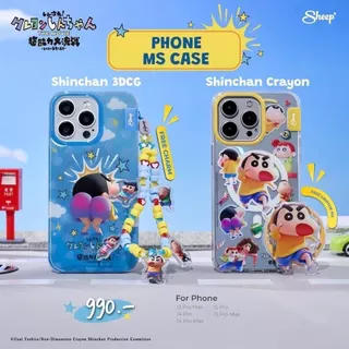 [Shinchan 3D Collection ] เคสสำหรับไอโฟนแถมฟรี Griptok หรือ สายห้อย สำหรับไอโฟนMS ทุกรุ่น กันกระแทก ลิขสิทธิ์แท้ชินจัง