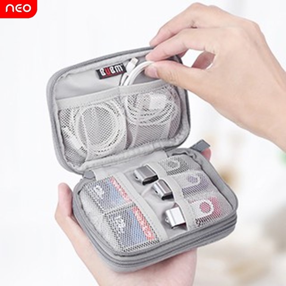 NEO เคสแบตสำรอง กระเป๋าPower Bank กระเป๋าอุปกรณ์มือถือ สายชาร์จ USB SD การ์ด เคสฮาร์ดดิสก์ HDD หูฟัง