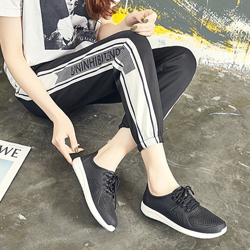 Amazy  สินค้าใหม่ รองเท้าผ้าใบยางแฟชั่น ซักง่ายแห้งไว ไม่ต้องกลัวเปียก มีรูระบายอากาศให้ งานดีๆแบบนี้ต้องตำน้า