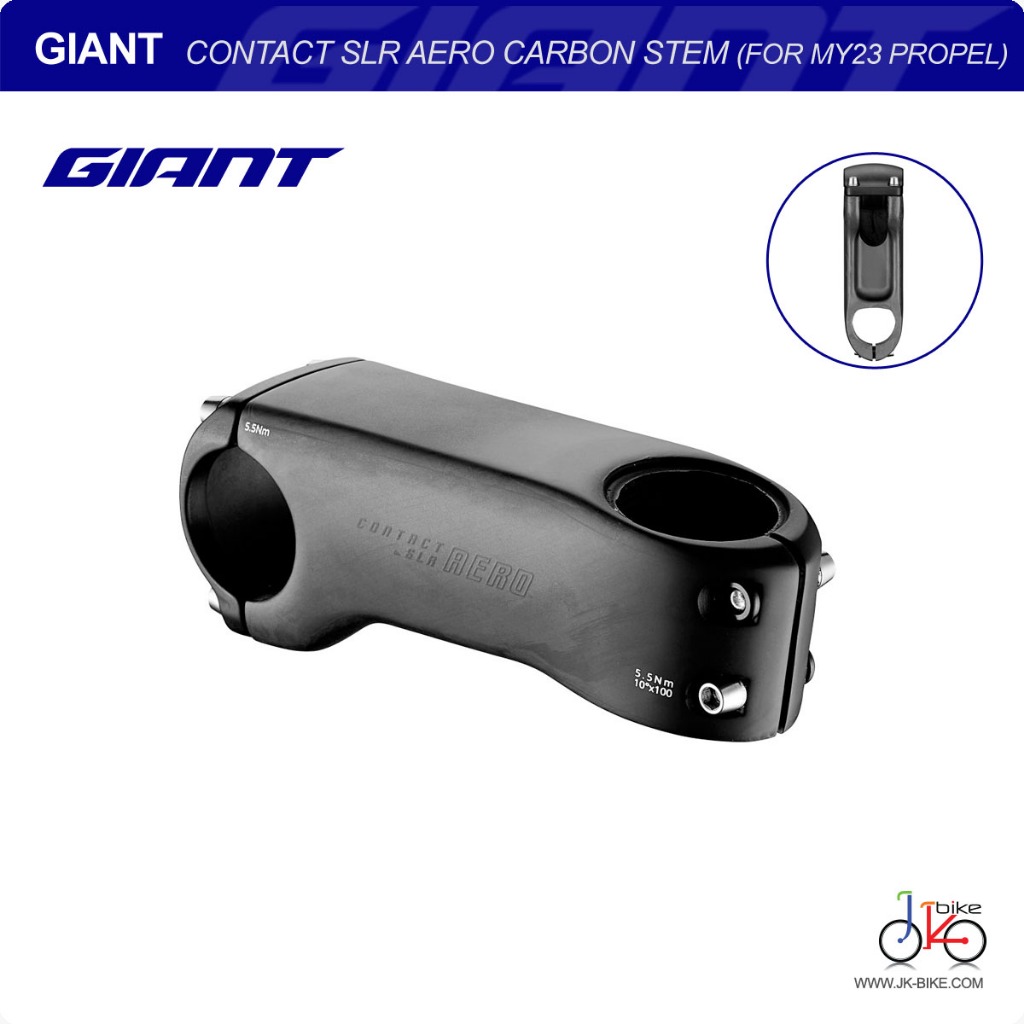 NEW! คอแฮนด์คาร์บอนจักรยานเสือหมอบ GIANT CONTACT SLR AERO CARBON STEM FOR MY23 PROPEL