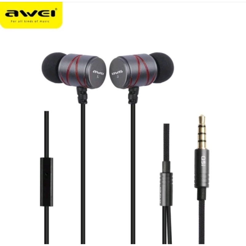 หูฟัง​ ยี่ห้อ​ Aweiรุ่น ID: Awei Q5i
