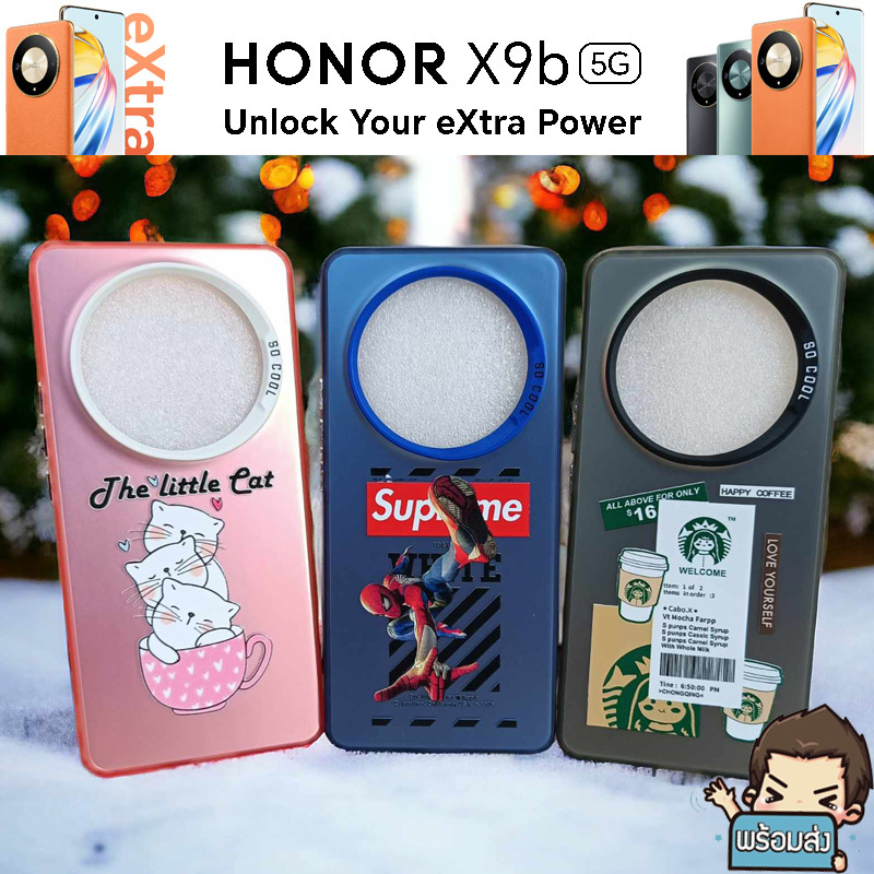 **จัดส่งจากไทย** เคสโทรศัพท์มือถือ กันกระแทก กันรอย สําหรับ Honor X9b