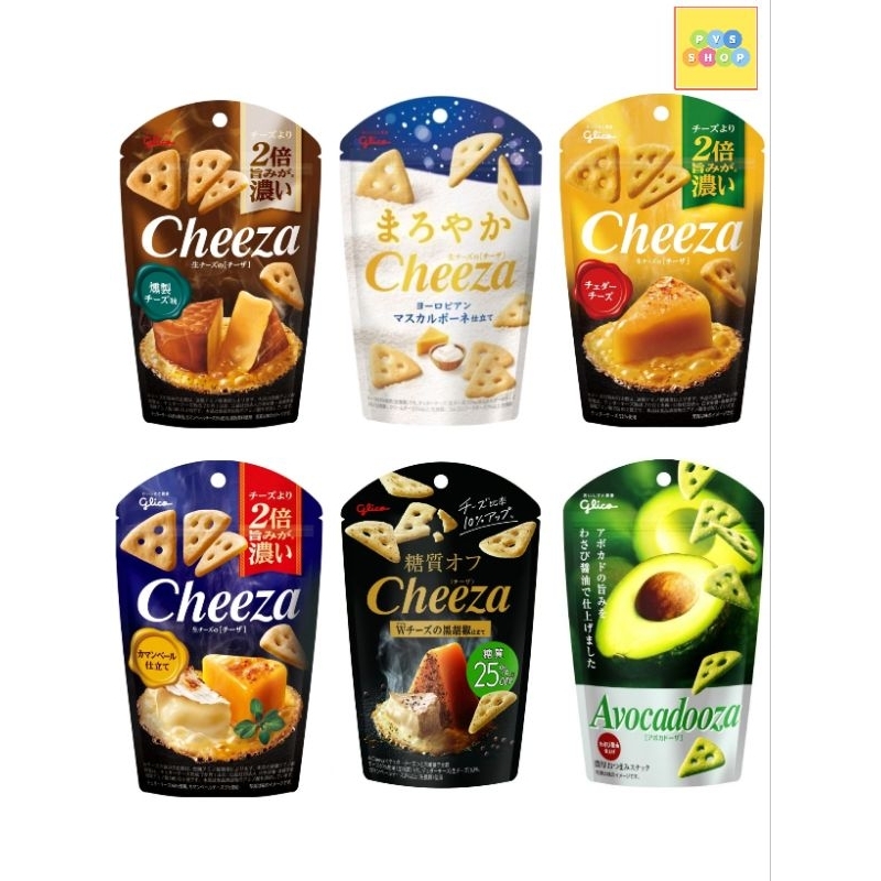 Glico Cheeza แครกเกอร์รสชีส 40 กรัม