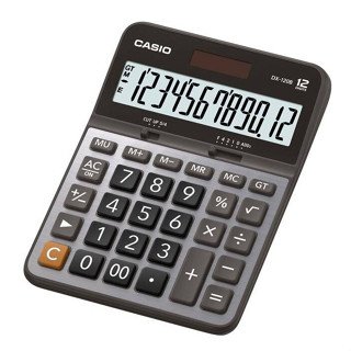 CASIO เครื่องคิดเลข 12 หลัก DX-120B ประกันศูนย์