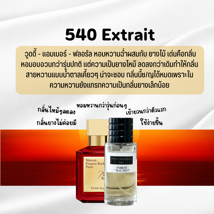 540 Extrait -Forest Perfume