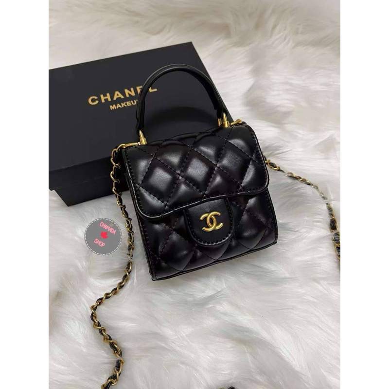 Chanel mini bag VIP Gift Premium Gift Chanel🖤แท้💯