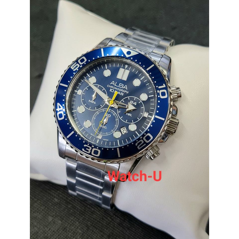 ALBA นาฬิกาข้อมือ Sportive Quartz รุ่น AT3J43X1 AT3J43X AT3J43