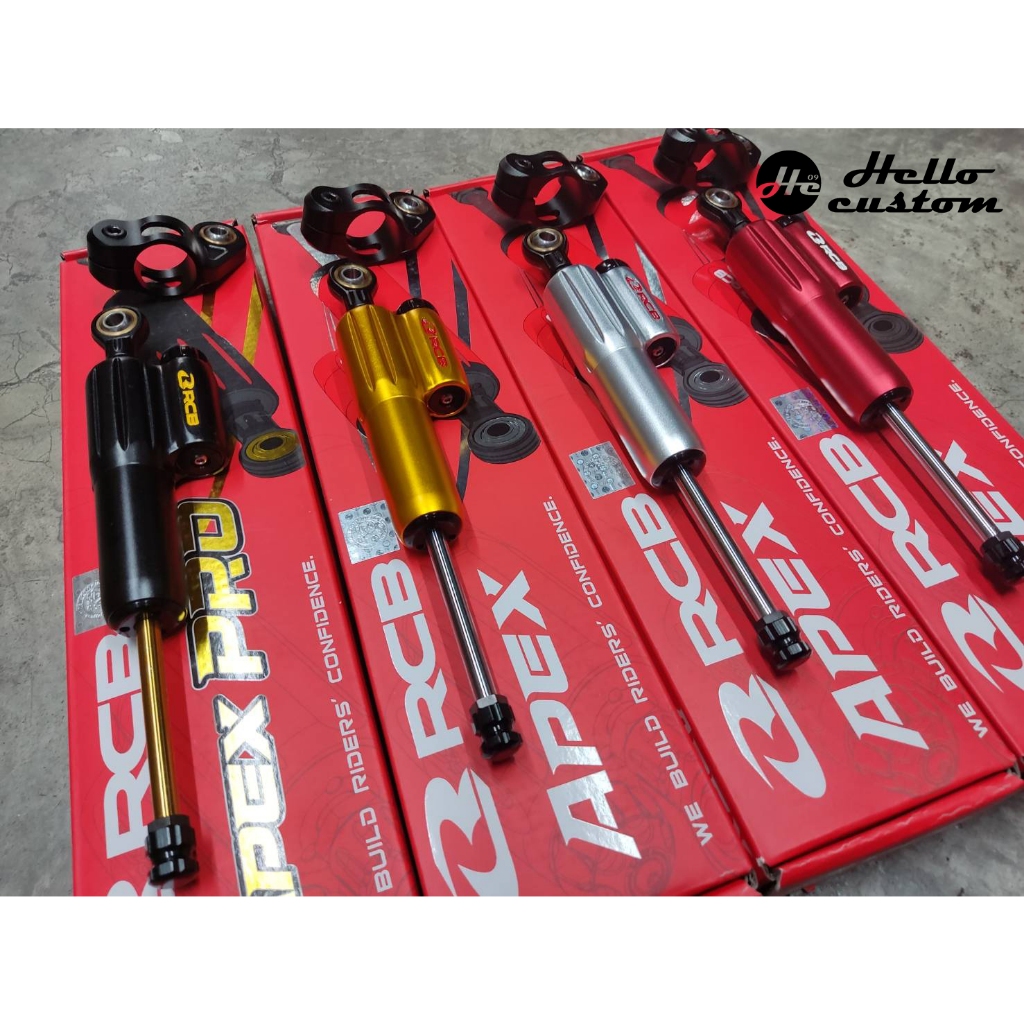 กันสะบัด RCB DAMPER VERSION APEX & APEX PRO ขนาด 80mm. / 110mm. Racing Boy