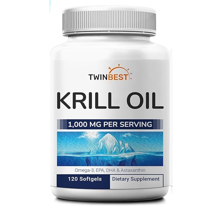 twin best krill oil 1000mg