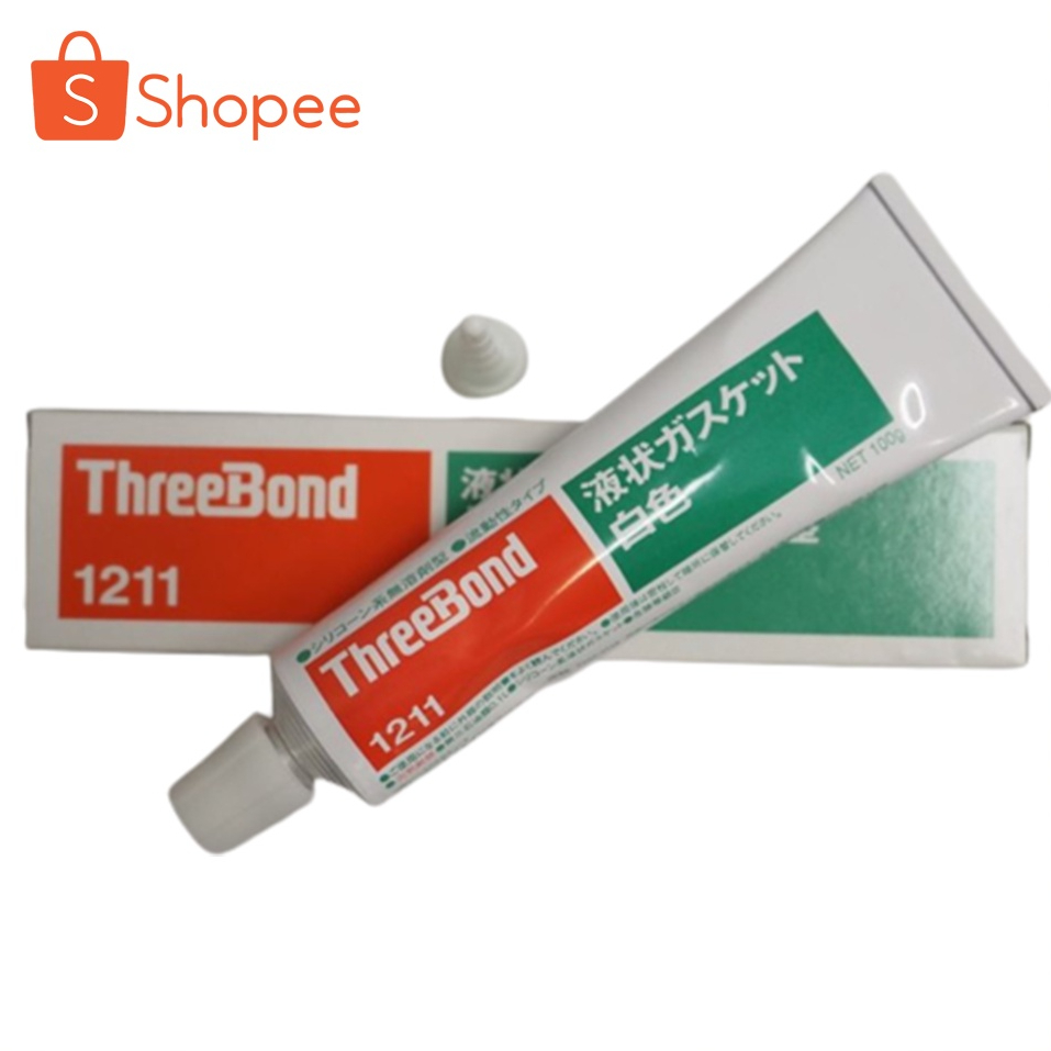 THREEBOND 1211 กาวทาปะเก็น ขนาด 100g เนื้อกาวสีขาว