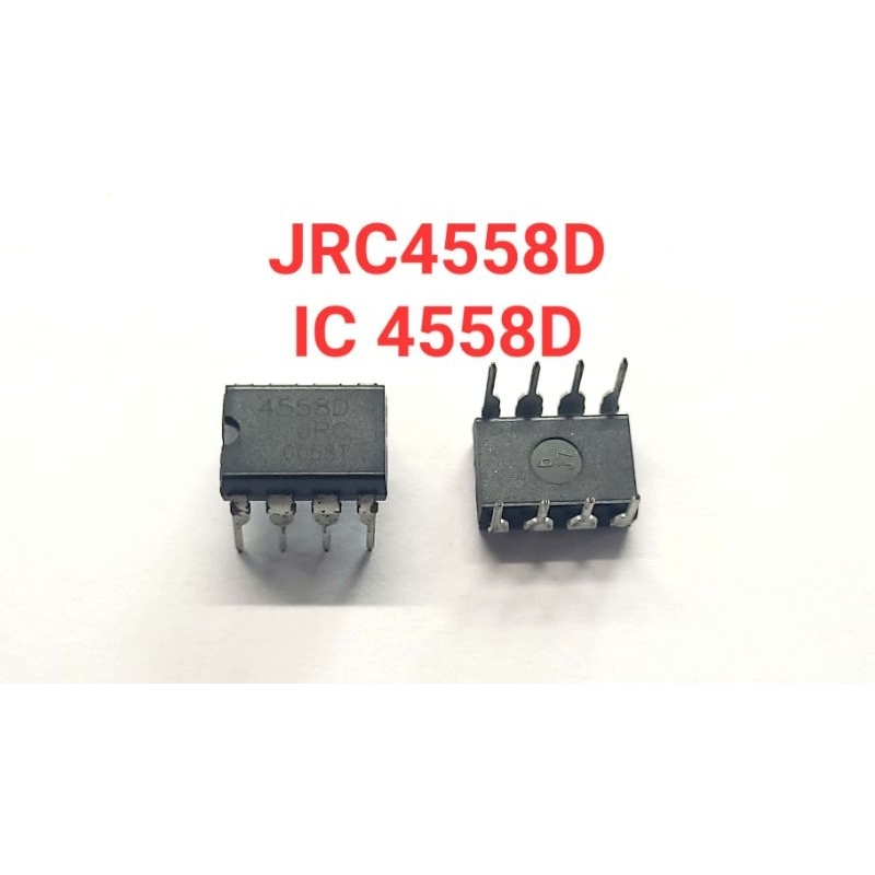 IC OP AMP JRC4558D 4558D ไอซีขยาย 4558 นี้ห้อ JRC