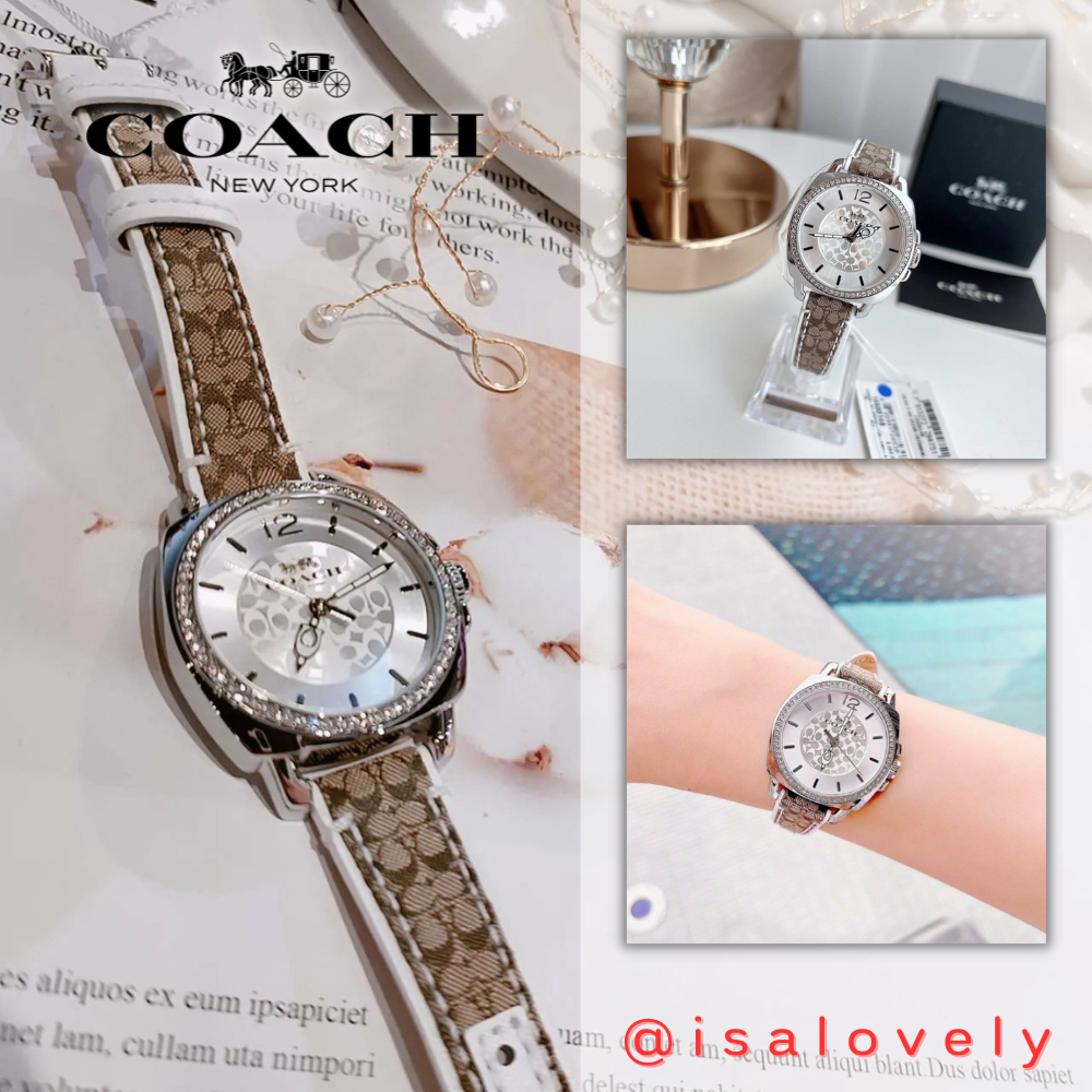 📌Isa Lovely Shop📌  COACH Boyfriend Lady's Watch 14503148