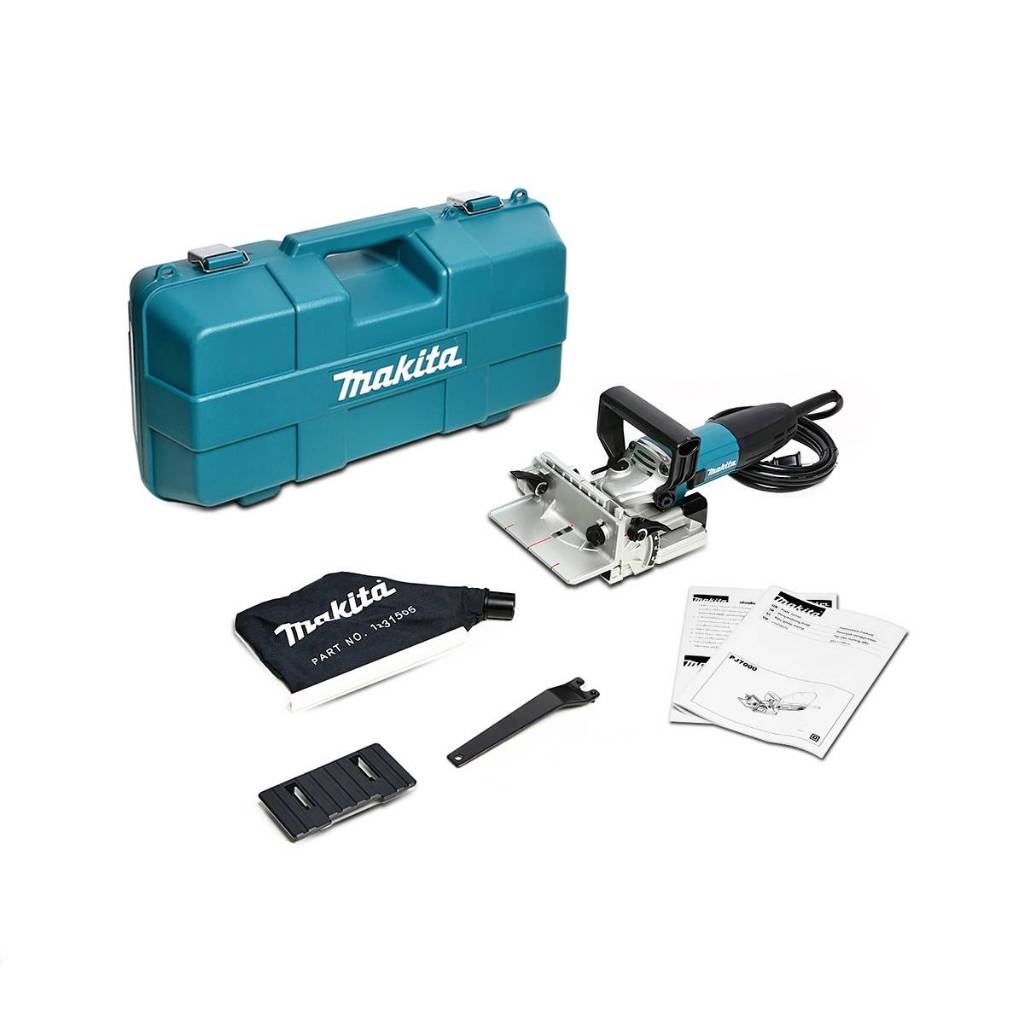MAKITA เครื่องเซาะร่อง ขนาด 100 มม 4 นิ้ว กำลังไฟ 701 วัตต์ รุ่น PJ7000 มีระบบกำจัดฝุ่น มากีต้า