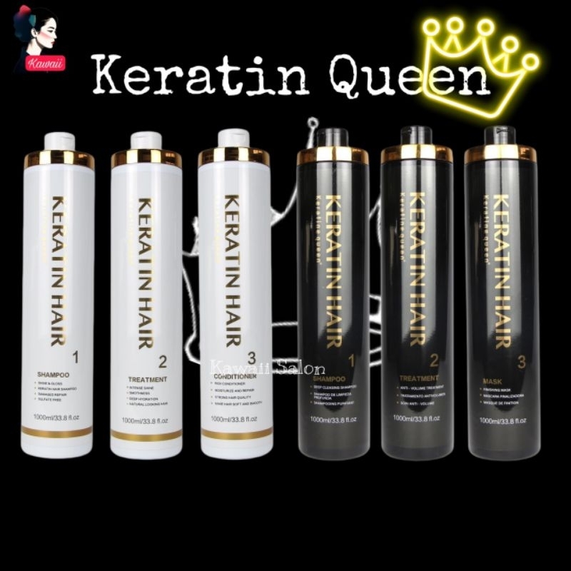 Keratin Queen เคราตินสด เคราติน ควีน ขนาด 1000 มล