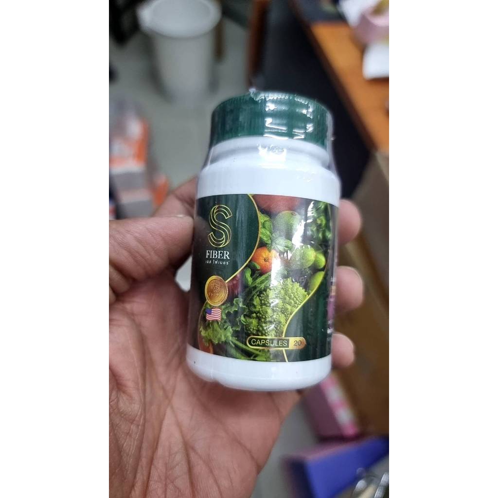 ของแท้+พร้อมส่ง เอส ไฟเบอร์ ดีท็อก ปรับระบบขับถ่าย ไม่ปวดบิด