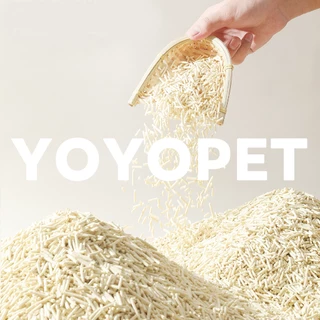 yoyopet : เซ็ทสุดคุ้ม 4ถุง Cat litter 7L กลิ่นกาแฟ ทรายเต้าหู้ออร์แกนิค ผลิตจากกากถั่วเหลืองธรรมชาติ