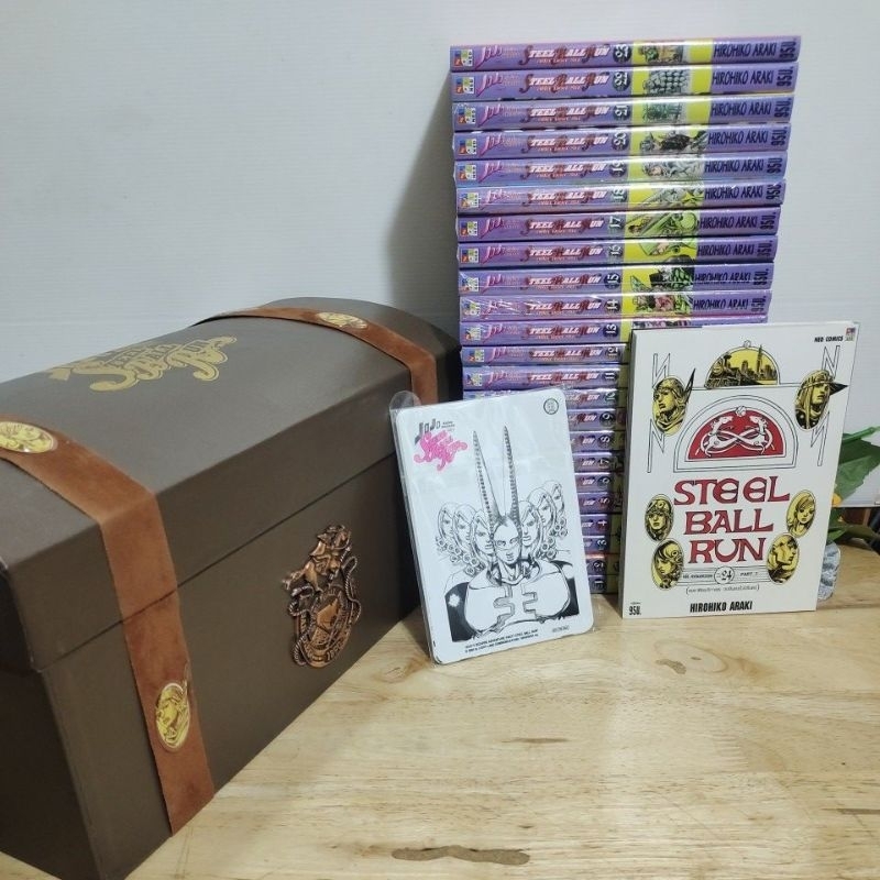 JoJo steel ball run boxset 1-24เล่มจบ(ยกชุด+)