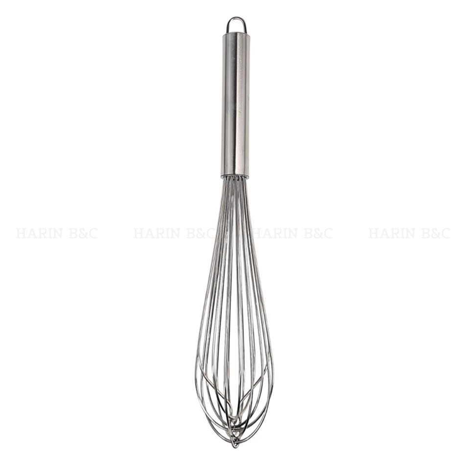 ตะกร้อมือ สแตนเลส 16นิ้ว ที่ตีไข่ SL 16” หัวจุก #733 / Stainless Whisk 16inch (40cm)