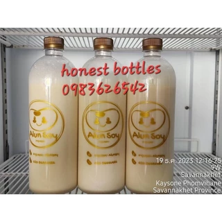 ขวดน้ำ ขวดพลาสติก PET 1000 ml x 50 ขวด กลมเรียบ พร้อมฝาเลือกสีได้ (โรงงานผลิตขวดโดยตรง ปลีก/ส่ง)