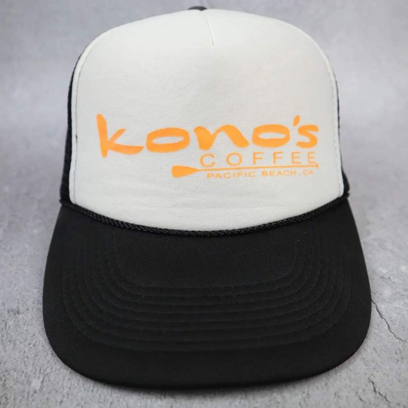 หมวกสองสีหลังตาข่าย Kono's Coffee Tag OTTO