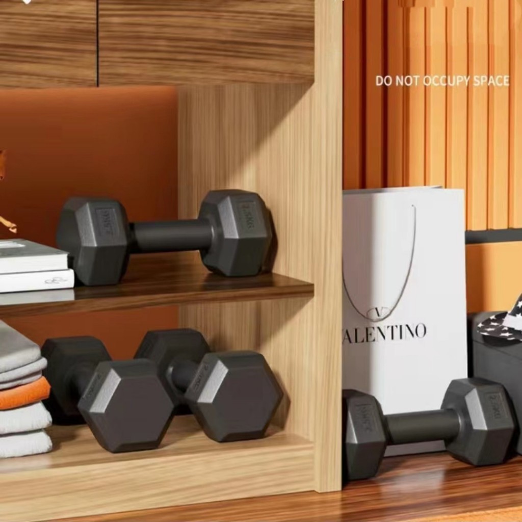 ดัมเบล หนึ่งชุด（ได้รับดัมเบลล์สองตัว） ดัมเบลหกเหลี่ยม 2-5KG ดัมเบล 2 kg ดัมเบล 1 5 kg คู่ ดัมเบล 0 5