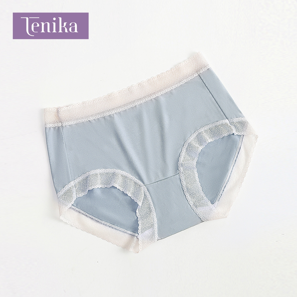 TENIKA กางเกงใน เกงใน ใส่สบายระบายอากาศด้วยลูกไม้ 6708