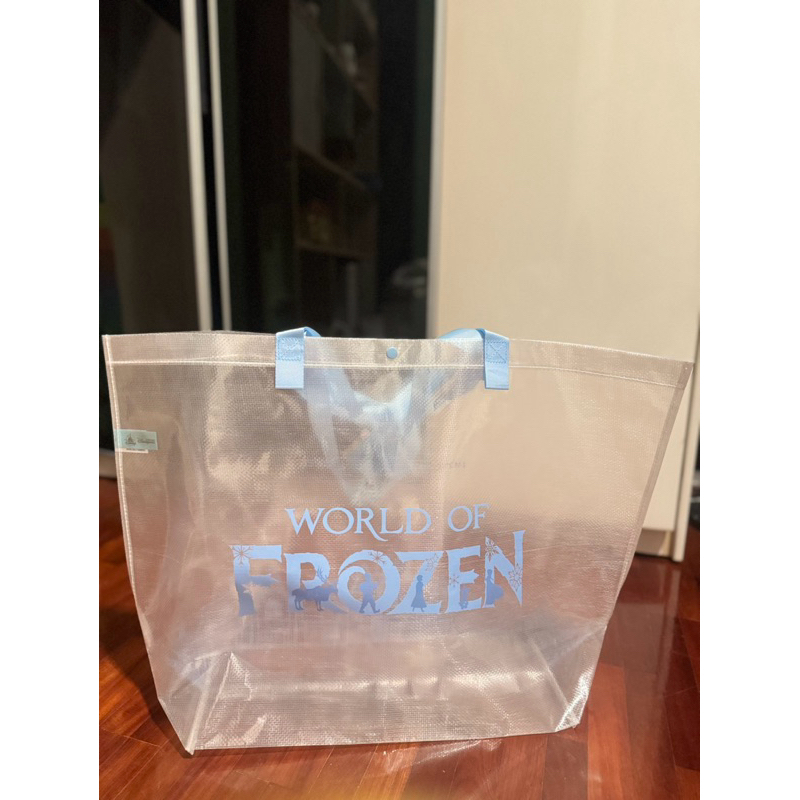 ถุงช็อปปิ้ง Frozen ❄️⛄️ และ Duffy 🐻 จาก HK disneyland 🇭🇰🏰