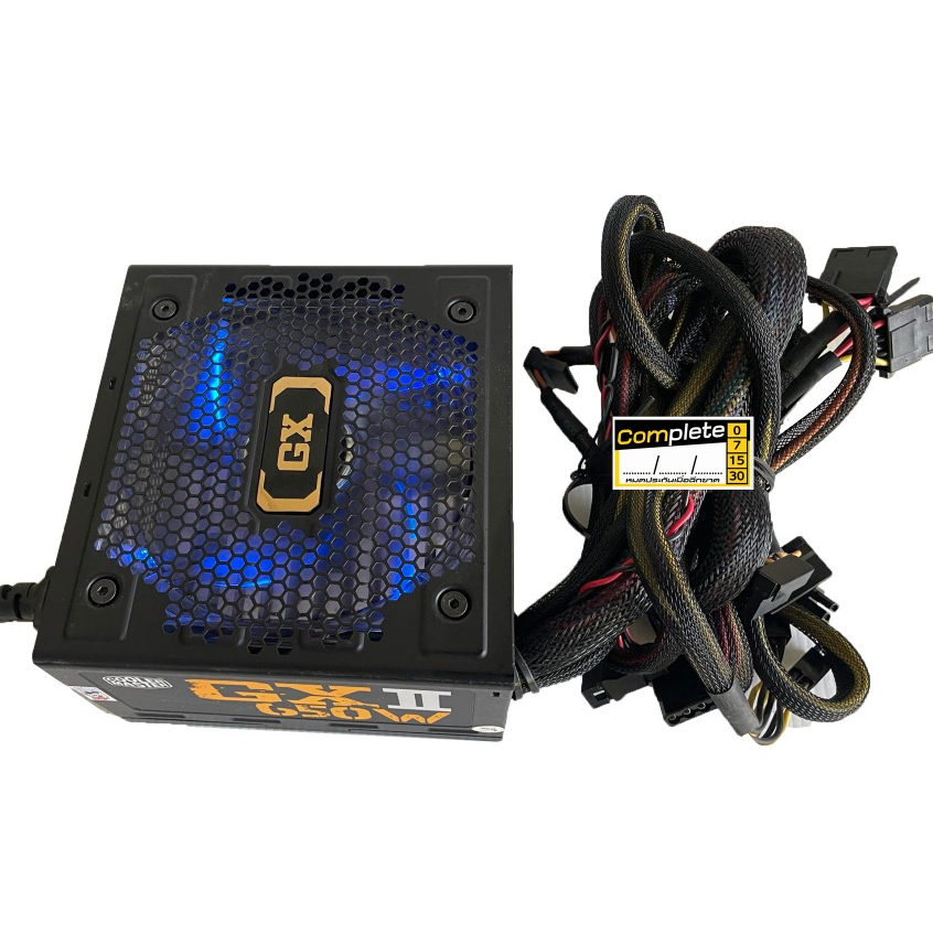 PSU/พาวเวอร์ซัพพลาย/650W/80+Bronze/CoolerMasterGXII650W/มีไฟสีฟ้า