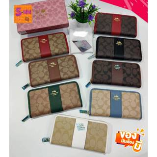 💁🏻‍♀️ กระเป๋าสตางค์ใบยาวกระเป๋าสตางค์แบบซิปรอบขนาด 7.5 นิ้วก…