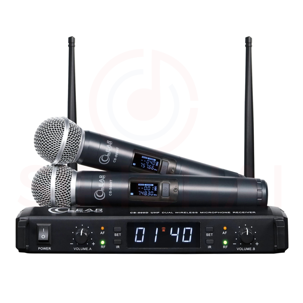 ไมค์ลอยคู่ CLEARSOUND รุ่น CS500