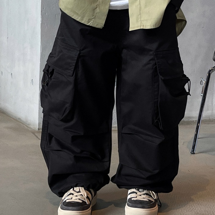P25 - กางเกงคาร์โก้ทรงโอเวอร์ไซส์⚙️