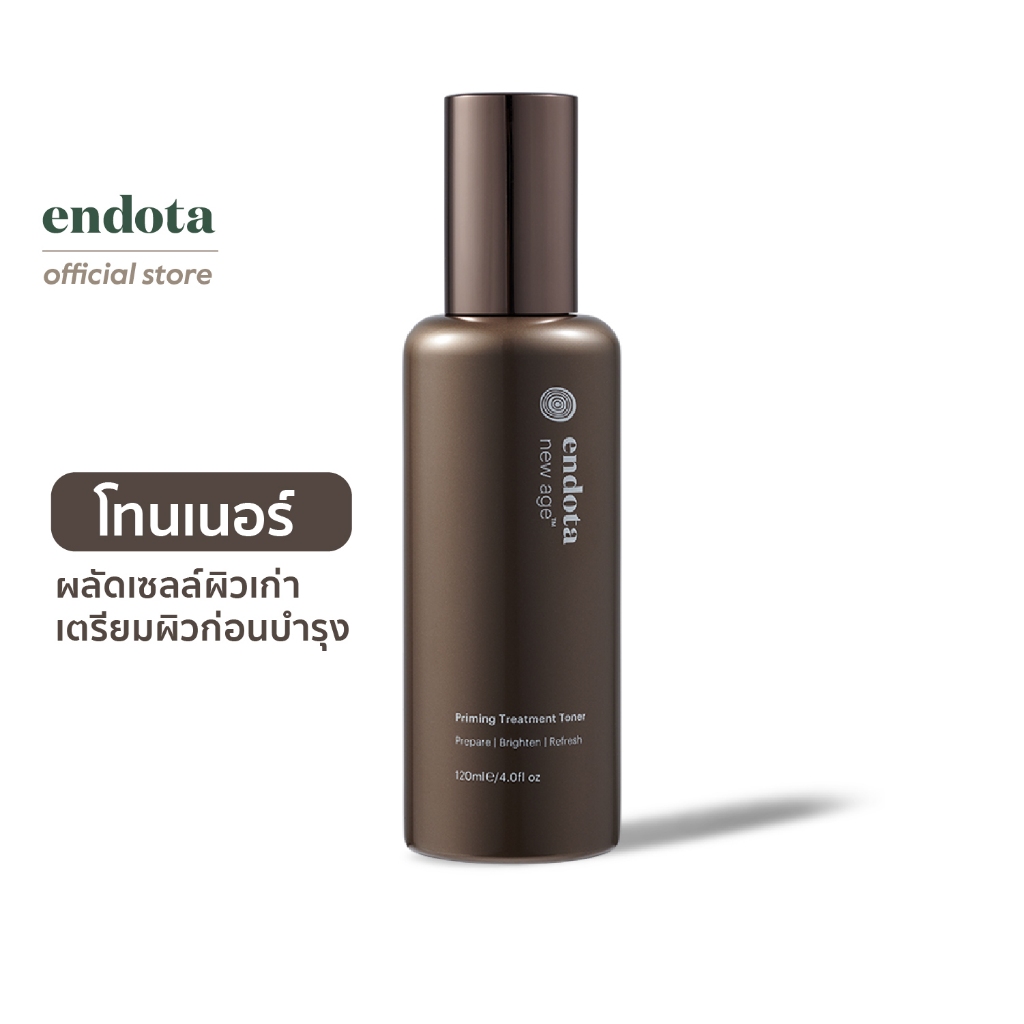 endota Priming Treatment Toner โทนเนอร์ปลอบประโลม และผลัดเซลล์ผิวอย่างอ่อนโยน ขจัดสิ่งอุดตันรูขุมขน 120ml