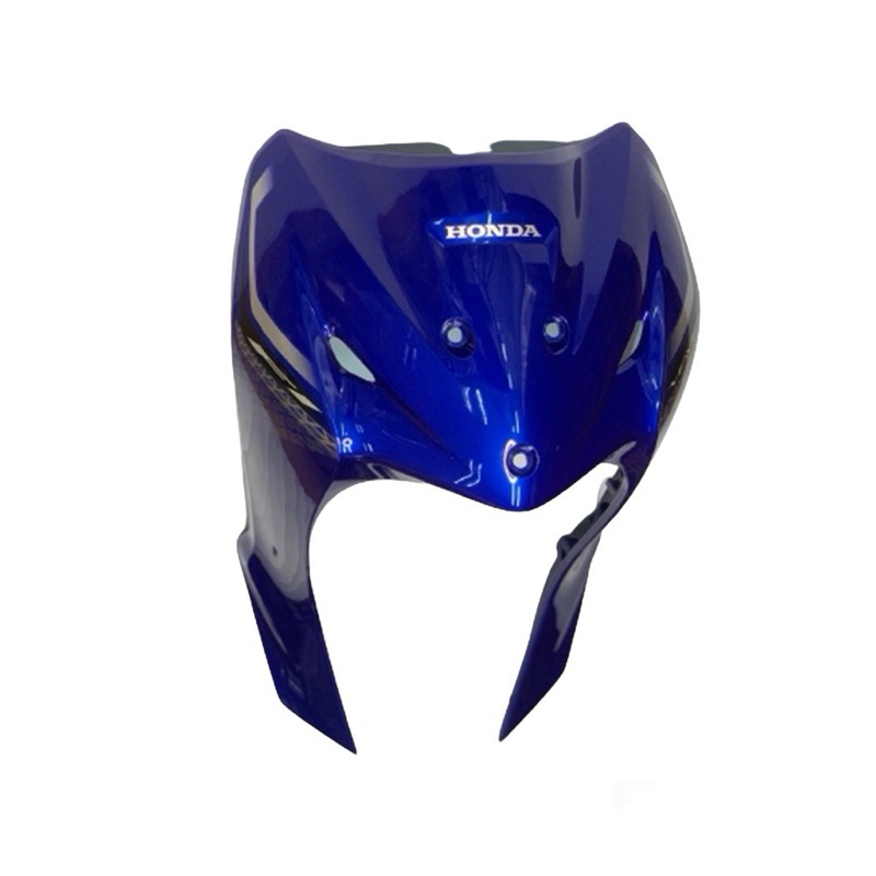 บังลมหน้า ชุดฝาครอบด้านหน้าตัวบน เวฟ110I ปี2021 แท้ศูนย์ honda (64200-K2J-T10ZD) น้ำเงิน