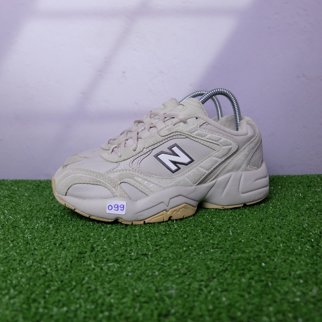 (37.5/24 cm) New Balance WX452SR "Light​ Grey​" สีเบจใส่แล้วดูดี นิวบาลานซ์มือ2ของแท้💯 รองเท้าผ้าใบเ
