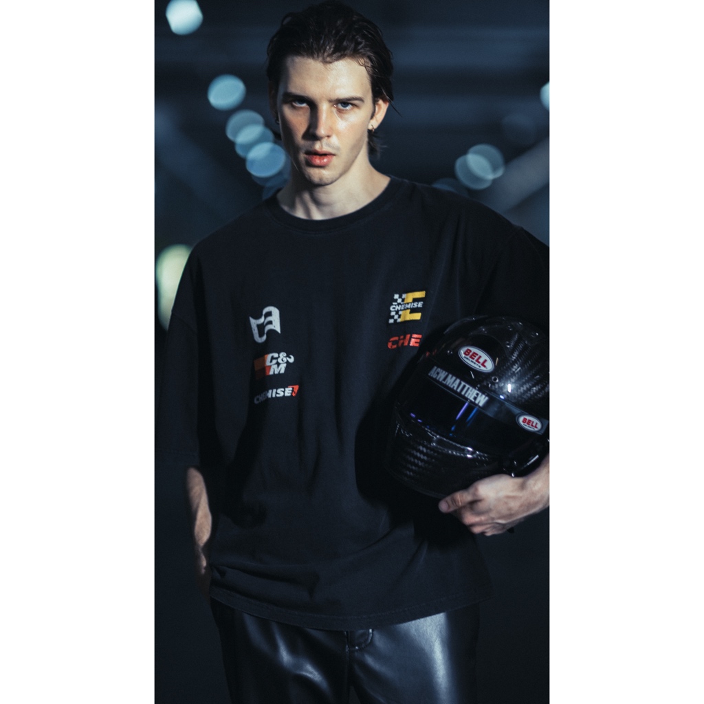 CHEMISE Black Regular T-Shirt
