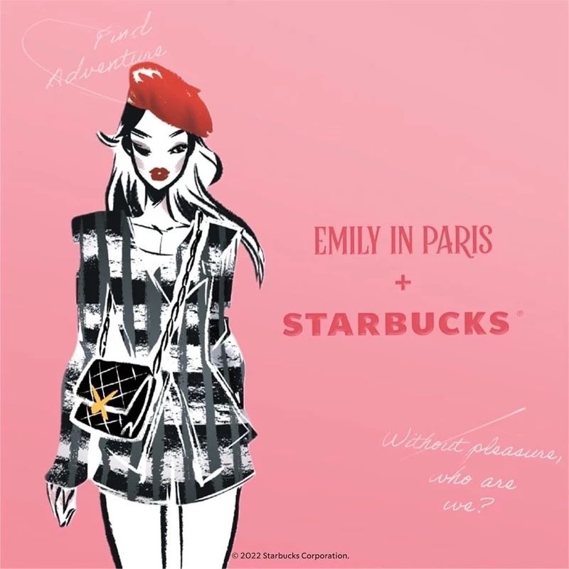 Starbucks x Emily in Paris Limited Collection หายาก✨️ แท้100%❗️