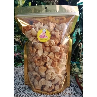 กากหมู 400 g กากหมูเจียวแบบโบราณ เจียวใหม่ สะอาด วันต่อวันไม่อมน้ำมัน(อ่านรายละเอียดก่อนสั่ง)