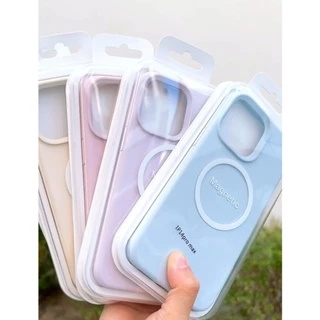 (มี15) พร้อมส่ง 8โทนสี 🦋R1839 เคสซิลิโคน+แม่เหล็ก Premium Case เคสกันกระแทก เคสไอโฟน สำหรับ i12-15Promax