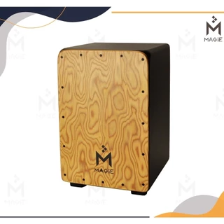 คาฮอง Magie Cajon Drum รุ่น MC38-ลายใหม่สุดฮิต กลองคาฮองนั่งตี มากี เครื่องดนตรี เครื่องเคาะจังหวะ กลองพกพา อคูสติก