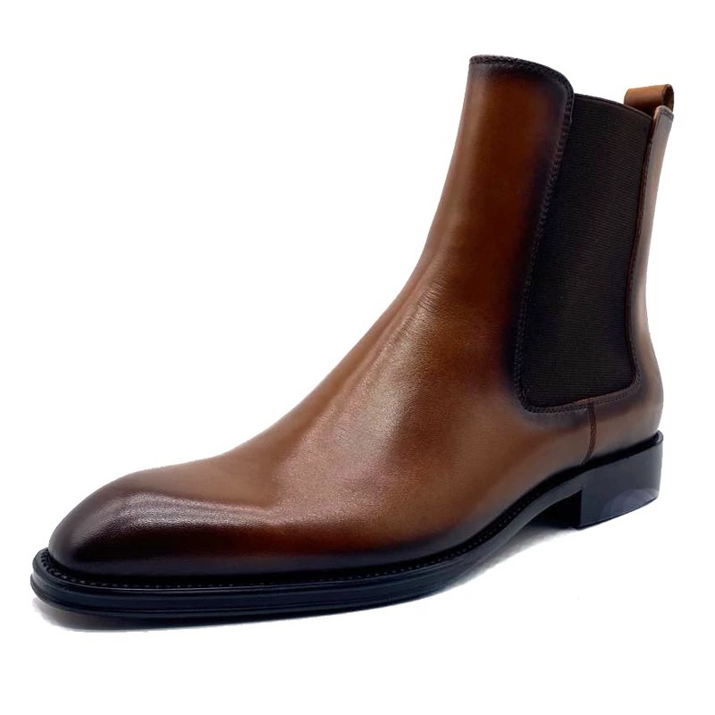 Chelsea Boots (Dark brown) เชลซีบูท สีน้ำตาลเข้ม