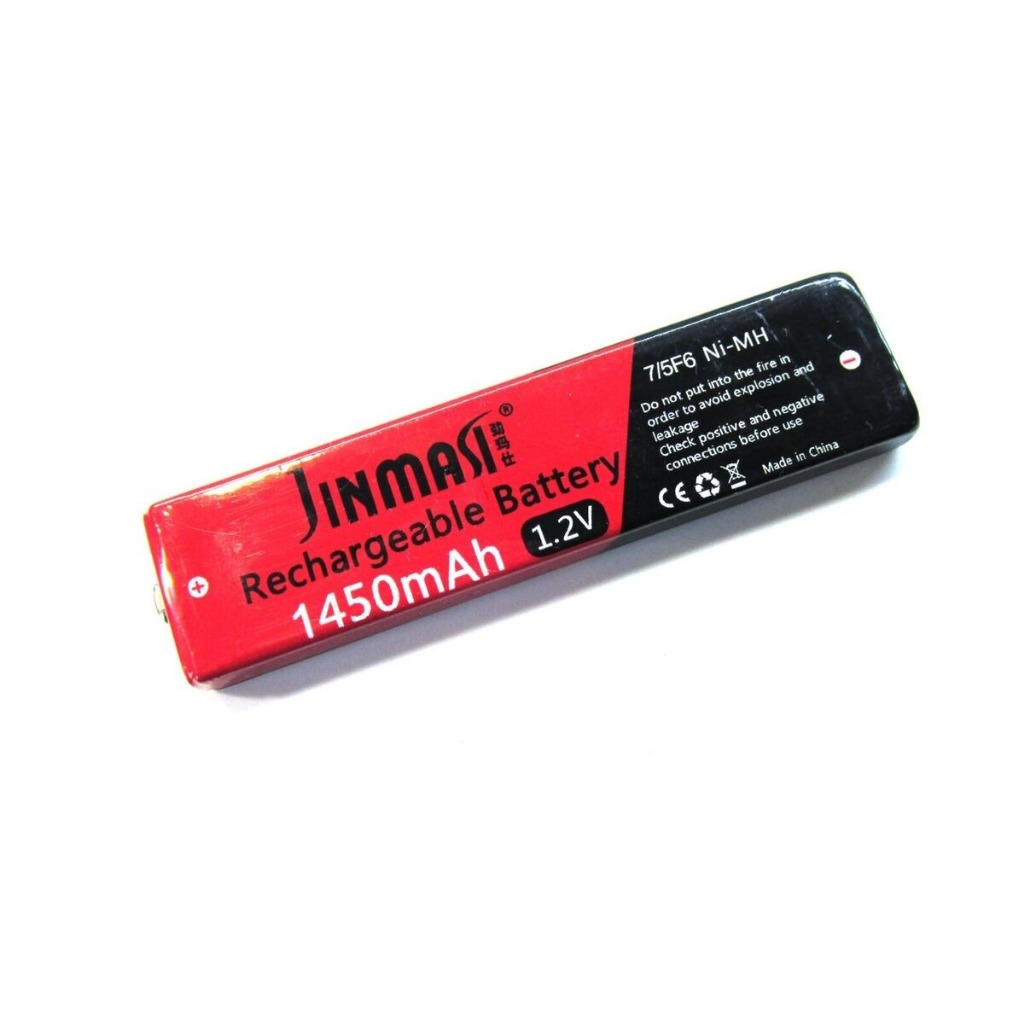 Jinmasi ถ่านหมากฝรั่ง CD Walkman 1450mAh Ni-Mh 1.2V จำนวน 1 กัอน ของแท้ ของใหม่