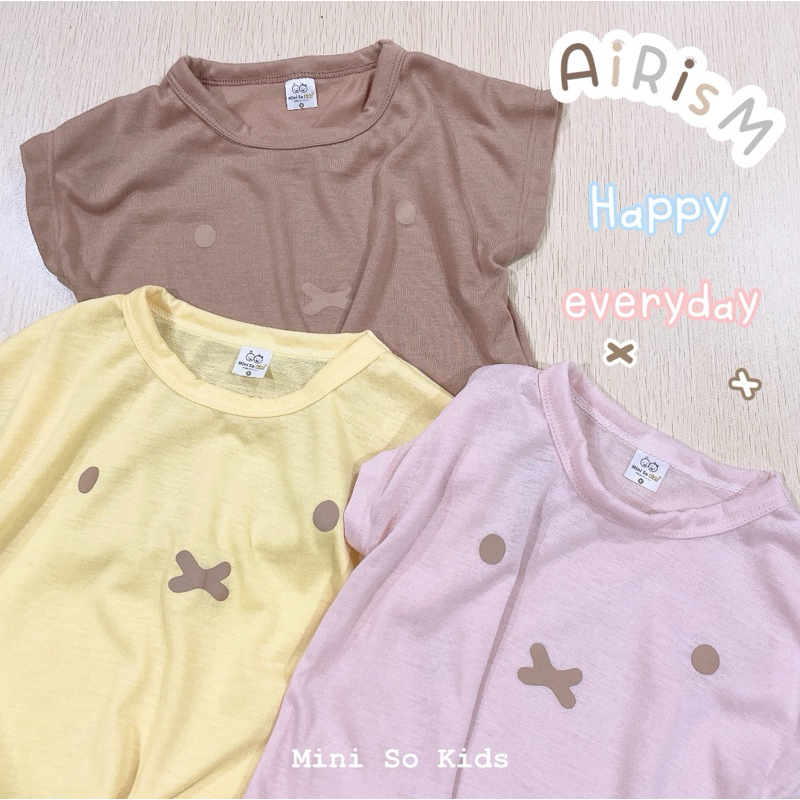 พร้อมส่ง เสื้อยืดเด็ก ทรงโอเวอร์ไซส์ สกรีนลายน่ารัก(รุ่นบาง)