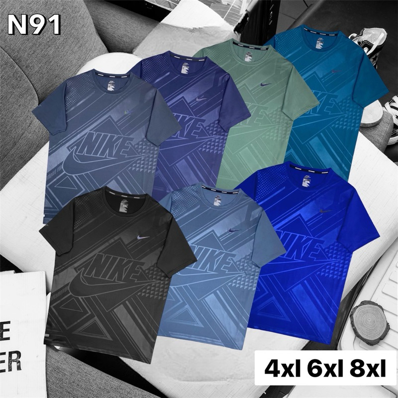 NEWจัดโปรลดราคา* สินค้าส่งจากไทย(Size 5XL.6XL 4XL 8XL)เสื้อออกกำลังกายผู้ชาย ใส่เทียว ใส่ทํางานได้คะ มี8สี่ A-7841