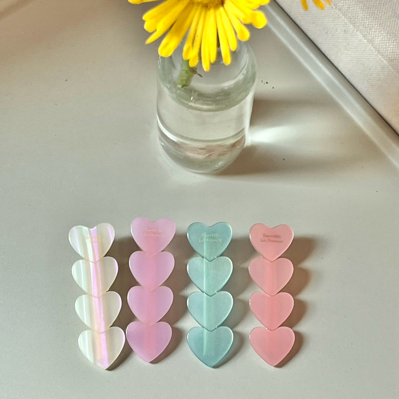สีเข้าใหม่🧡💖💐 Loli heart hair clipราคาต่อชิ้น 🧡🩷💜กิ๊บติดผม กิ๊บหนีบผมรูปหัวใจ HEART HAIRCLIP ---- Teenyweeny.co พร้อมส่ง - รูปที่ 6