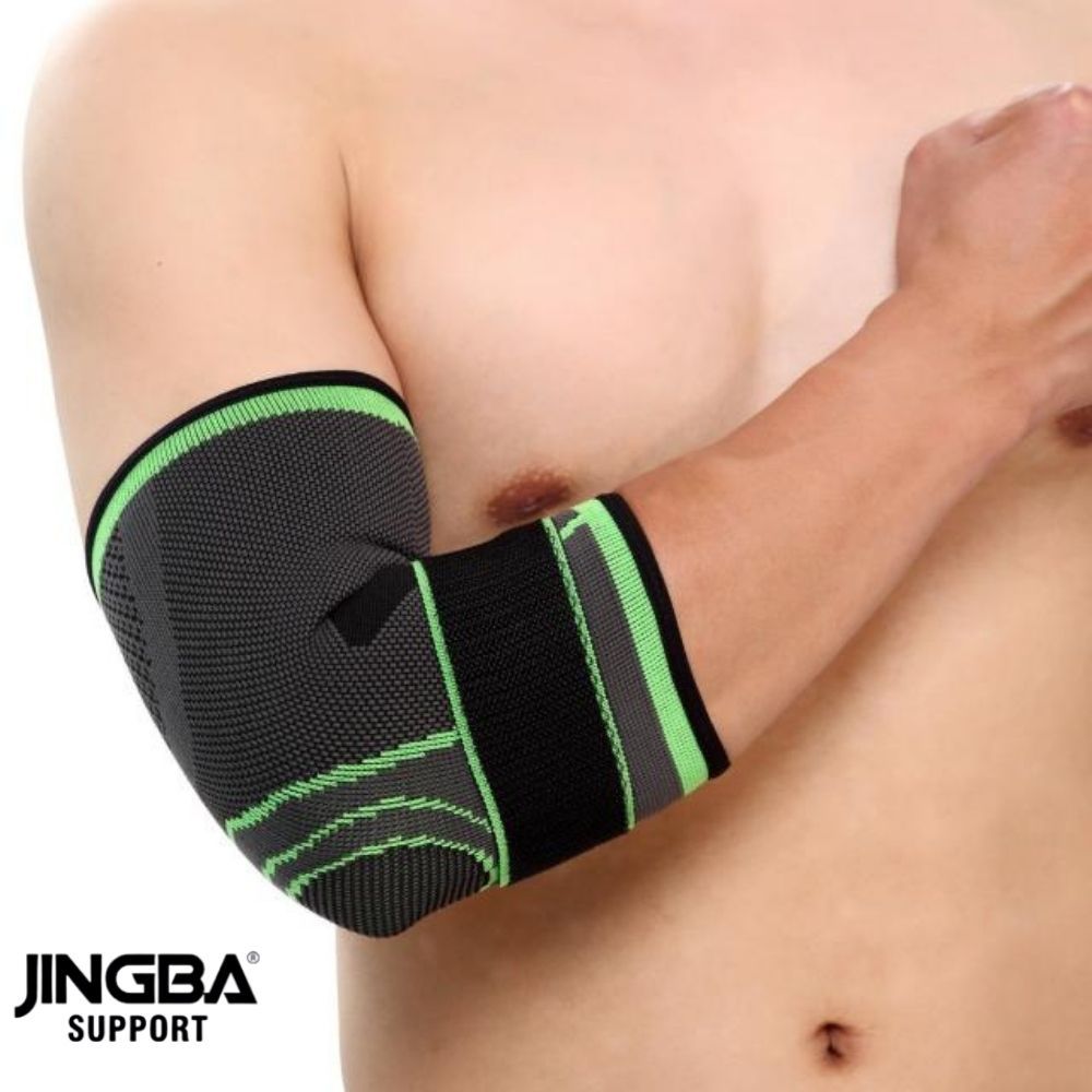 (พร้อมส่ง ที่รัดข้อศอก ผ้ารัดข้อศอก ปลอกแขนแก้ปวด ซัพพอร์ตและป้องกันการปวดข้อศอก เนื้อผ้าสวมใส่สบาย ระบายอากาศใด้ดี - รูปที่ 3