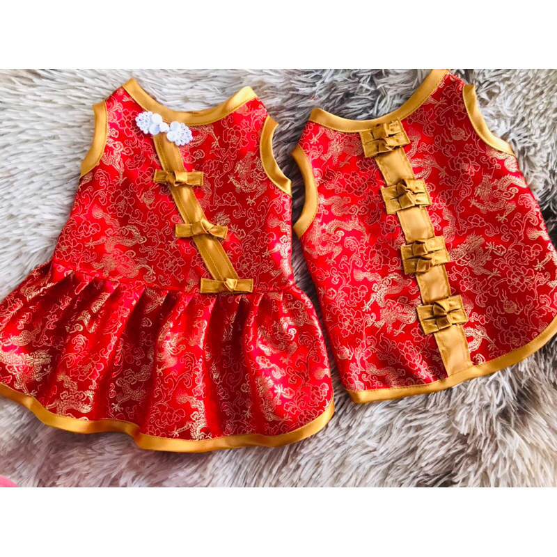 ชุดตรุษจีนสุนัข ชุดตรุษจีนแมว ชุดตรุษจีนหมา ชุดจีนสุนัข ชุดจีนแมว ชุดจีนน้องหมา ชุดจีนหมา พร้อมส่ง