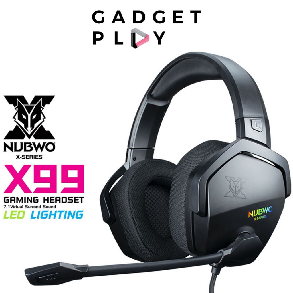[กรุงเทพฯ ด่วน 1 ชั่วโมง] NUBWO X99 GamingHeadset 7.1 surround ตัดเสียงรบกวนดีเยี่ยม