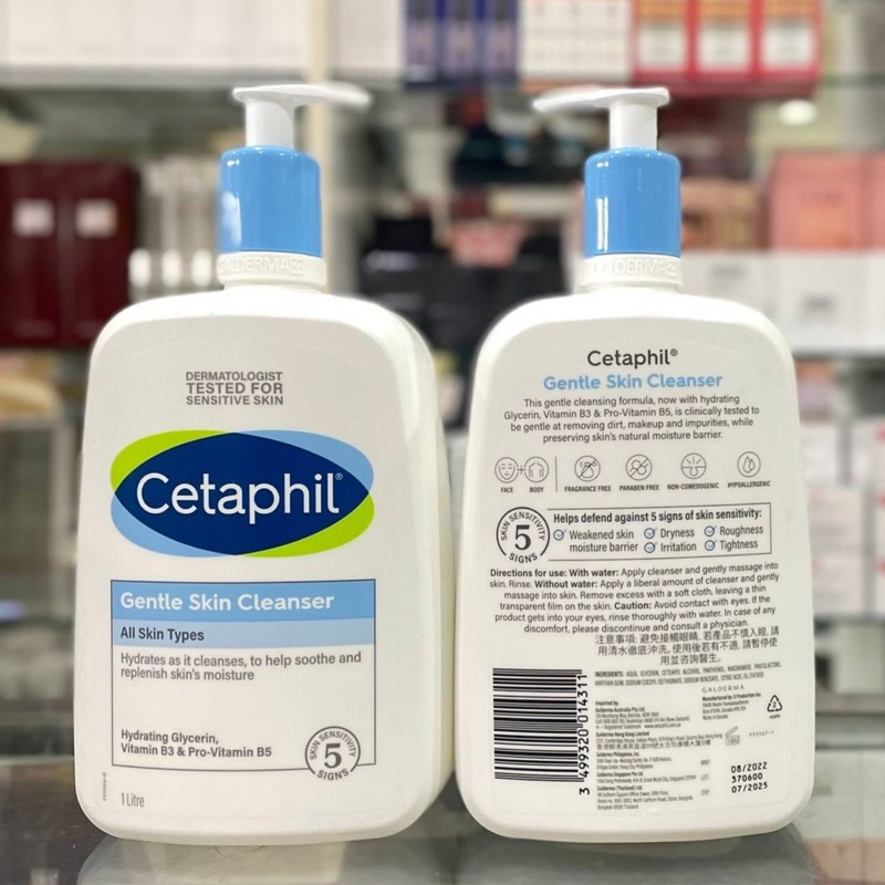 Cetaphil Gentle Skin Cleanser 1000ml.